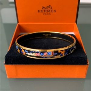 Hermes Enamel bangle